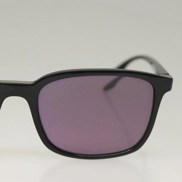 PRADA Sunglasses Plastic Black Auth bs28173 main image 9